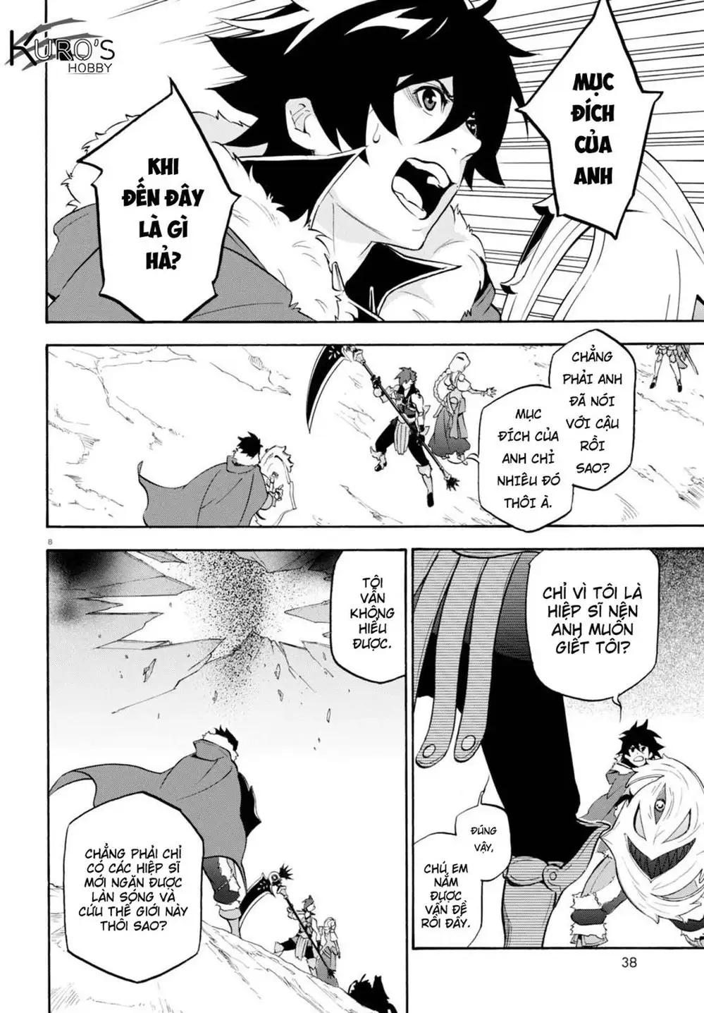 Truyện Tranh Sự Trỗi Dậy Của Anh Hùng Khiên trang 6