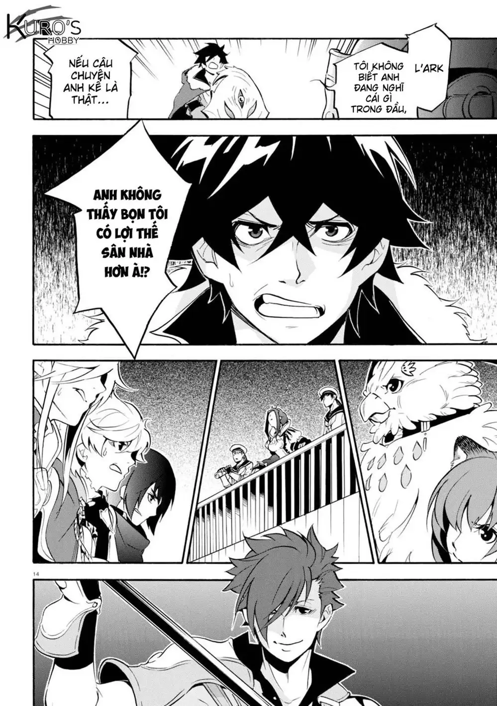 Truyện Tranh Sự Trỗi Dậy Của Anh Hùng Khiên trang 6
