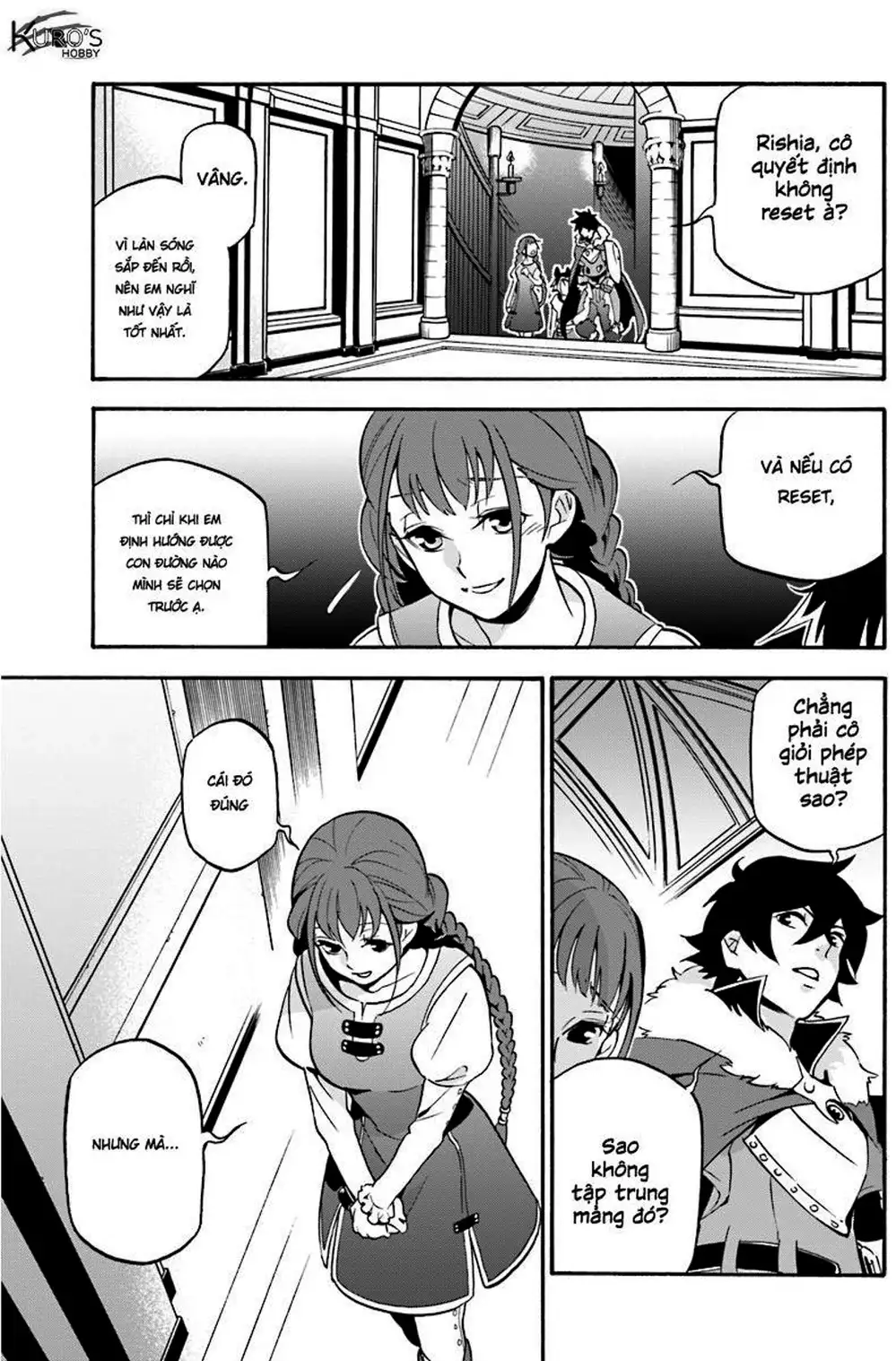 Truyện Tranh Sự Trỗi Dậy Của Anh Hùng Khiên trang 6