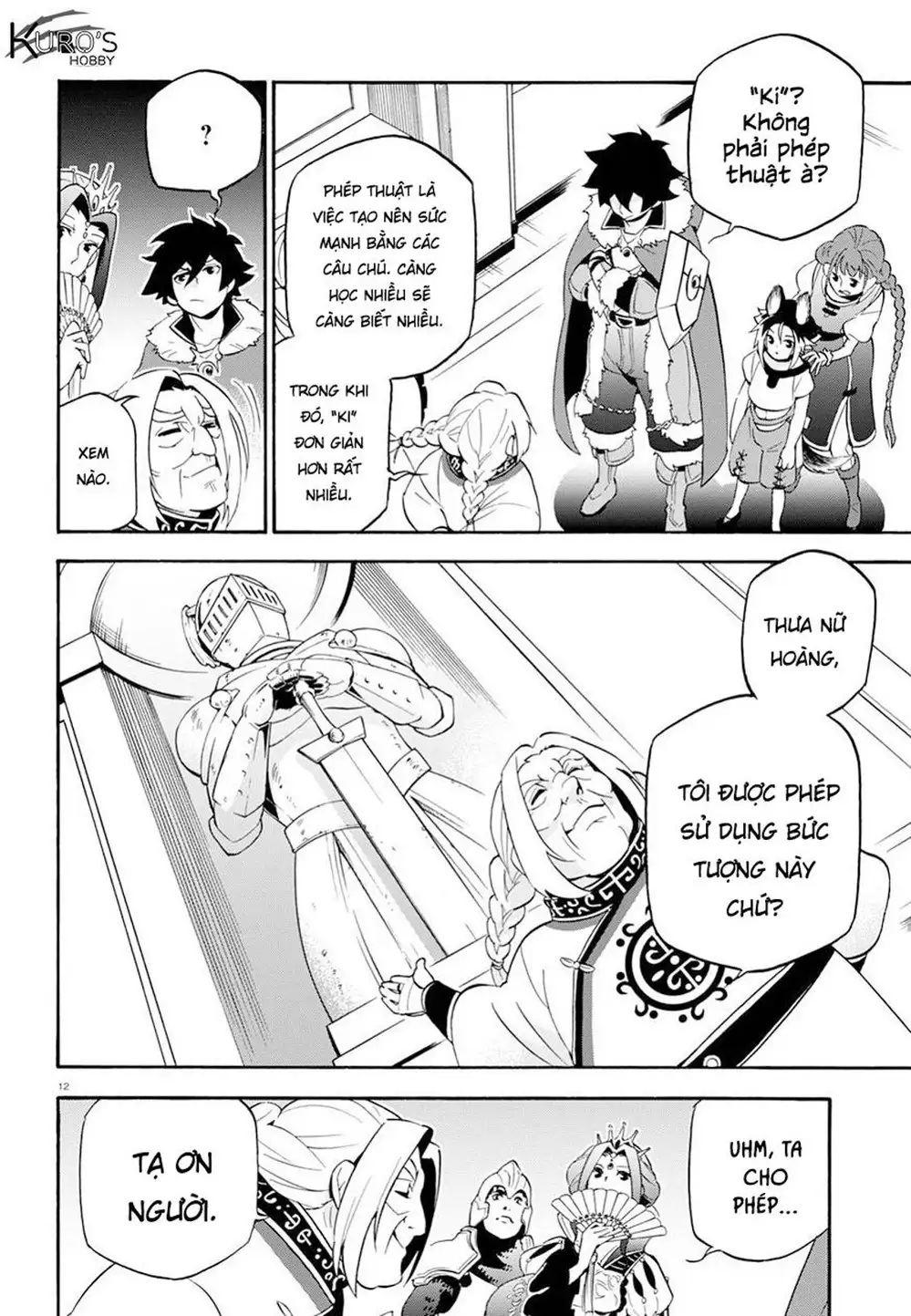 Truyện Tranh Sự Trỗi Dậy Của Anh Hùng Khiên trang 6