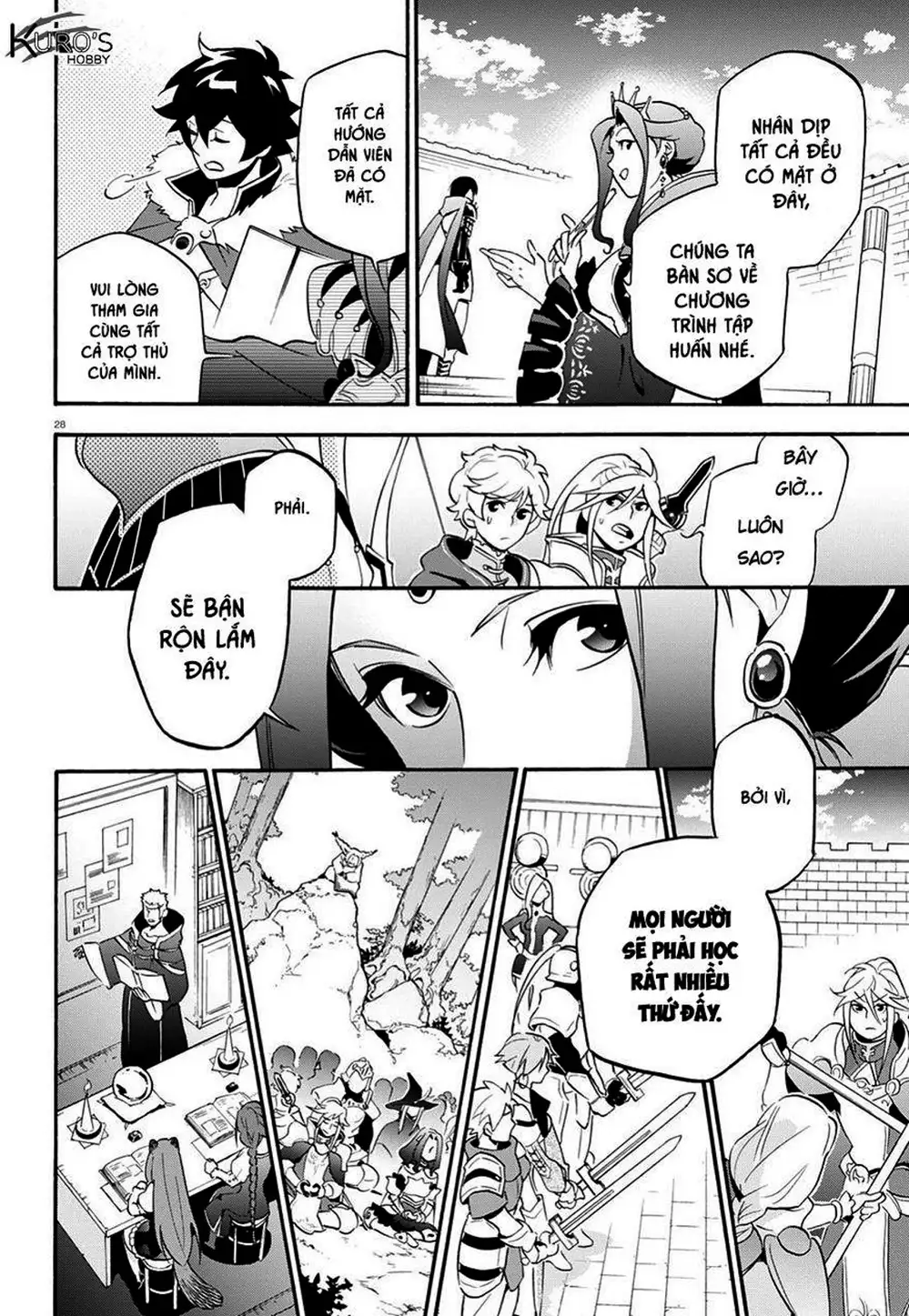 Truyện Tranh Sự Trỗi Dậy Của Anh Hùng Khiên trang 6