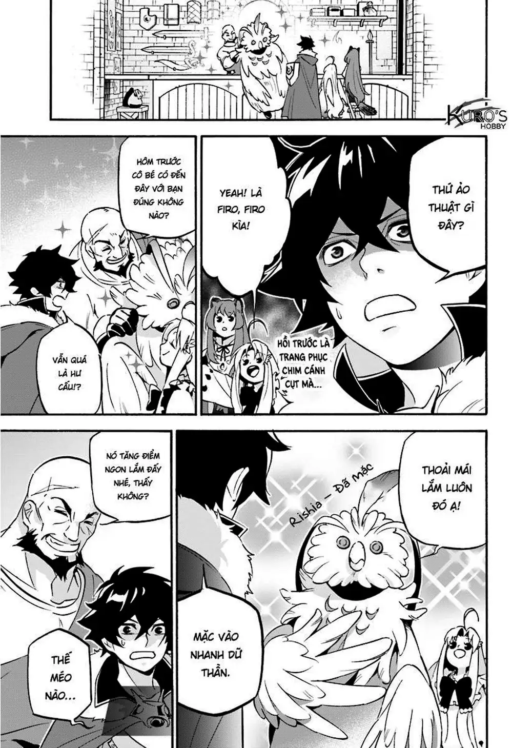 Truyện Tranh Sự Trỗi Dậy Của Anh Hùng Khiên trang 6