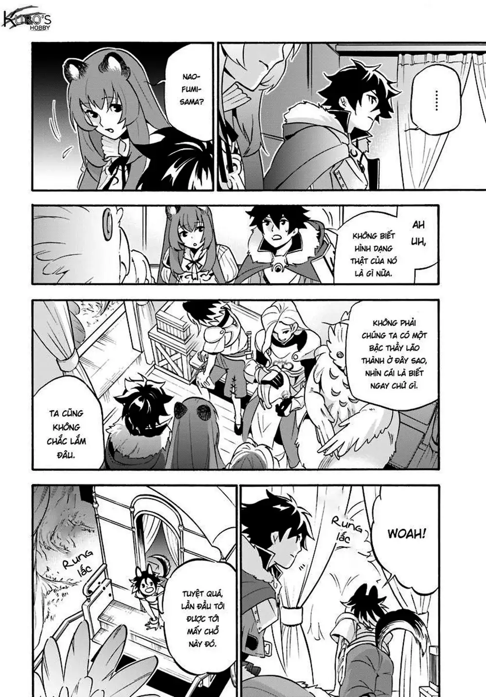 Truyện Tranh Sự Trỗi Dậy Của Anh Hùng Khiên trang 6