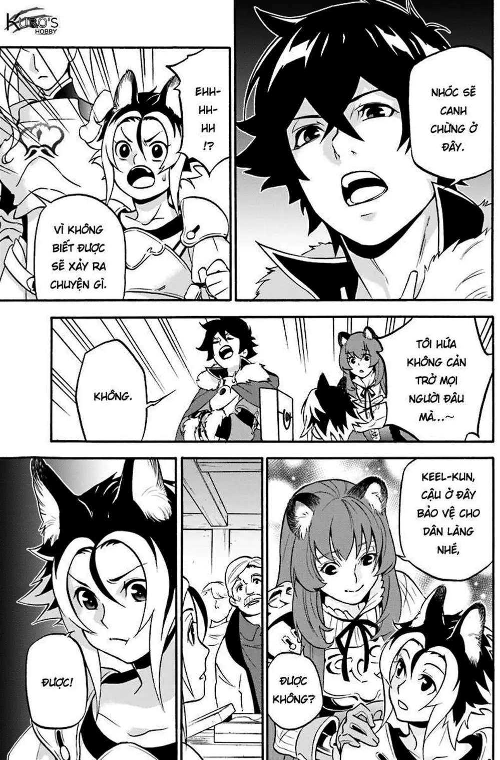 Truyện Tranh Sự Trỗi Dậy Của Anh Hùng Khiên trang 6