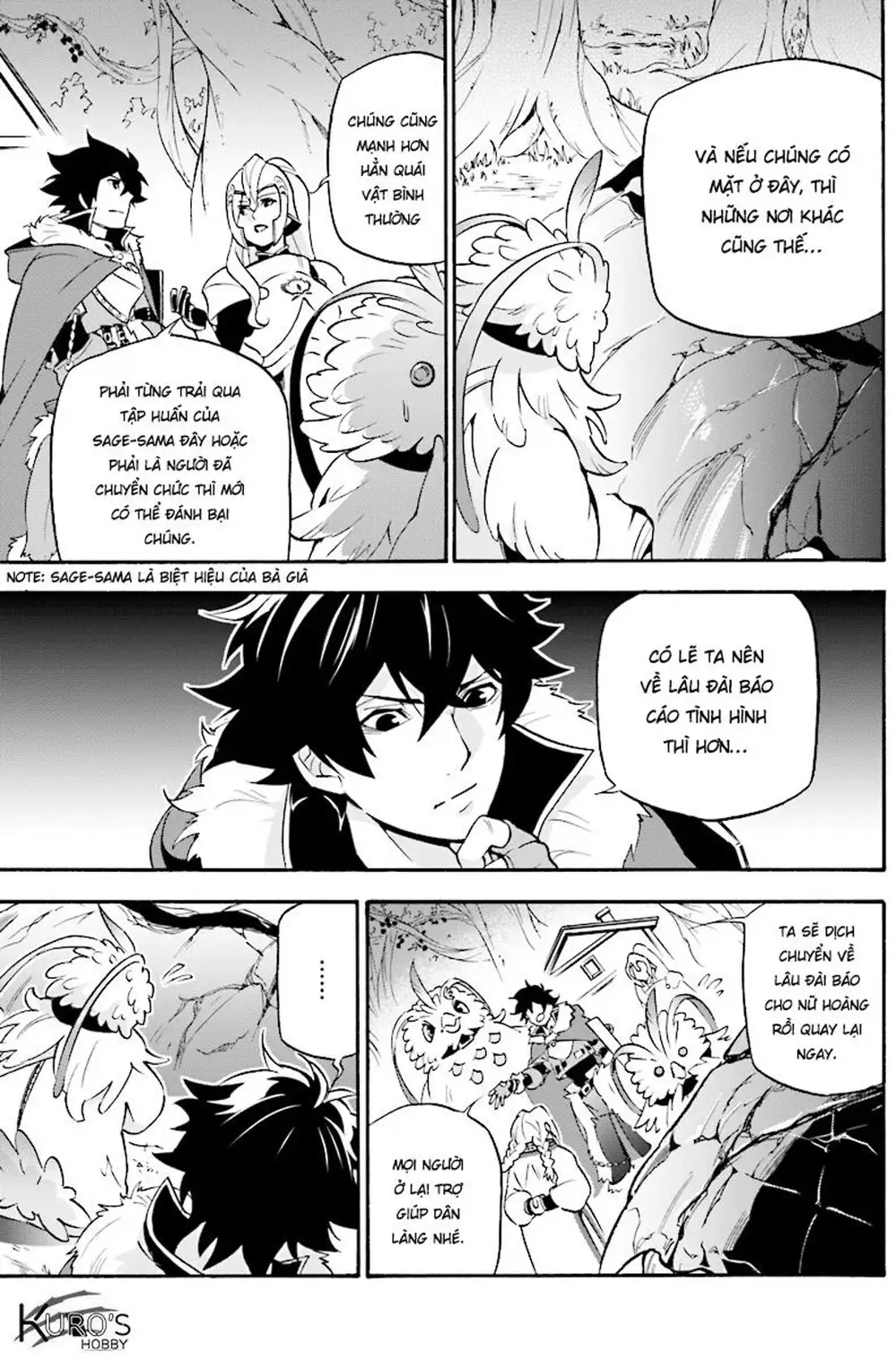 Truyện Tranh Sự Trỗi Dậy Của Anh Hùng Khiên trang 6