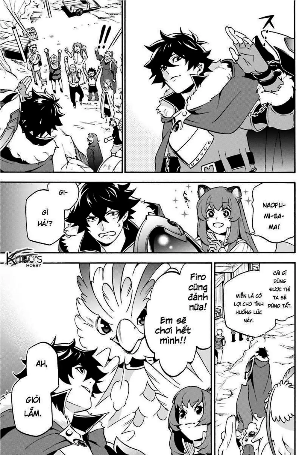 Truyện Tranh Sự Trỗi Dậy Của Anh Hùng Khiên trang 6