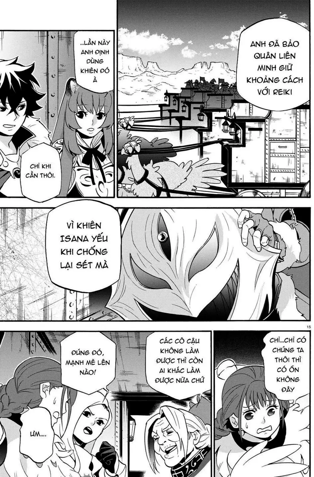 Truyện Tranh Sự Trỗi Dậy Của Anh Hùng Khiên trang 6