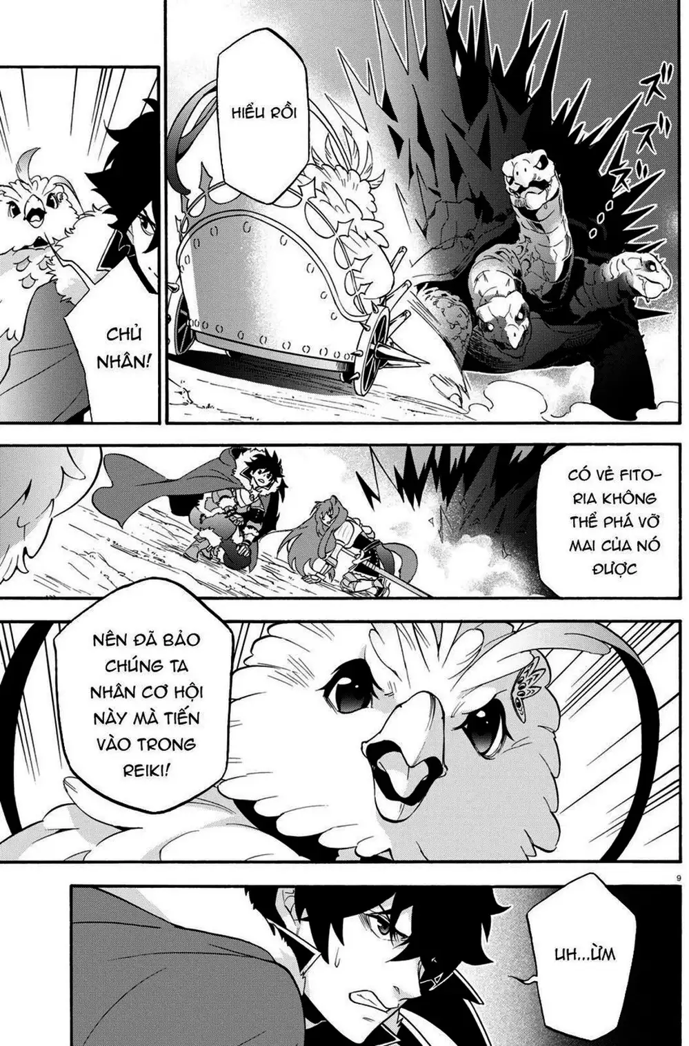 Truyện Tranh Sự Trỗi Dậy Của Anh Hùng Khiên trang 6