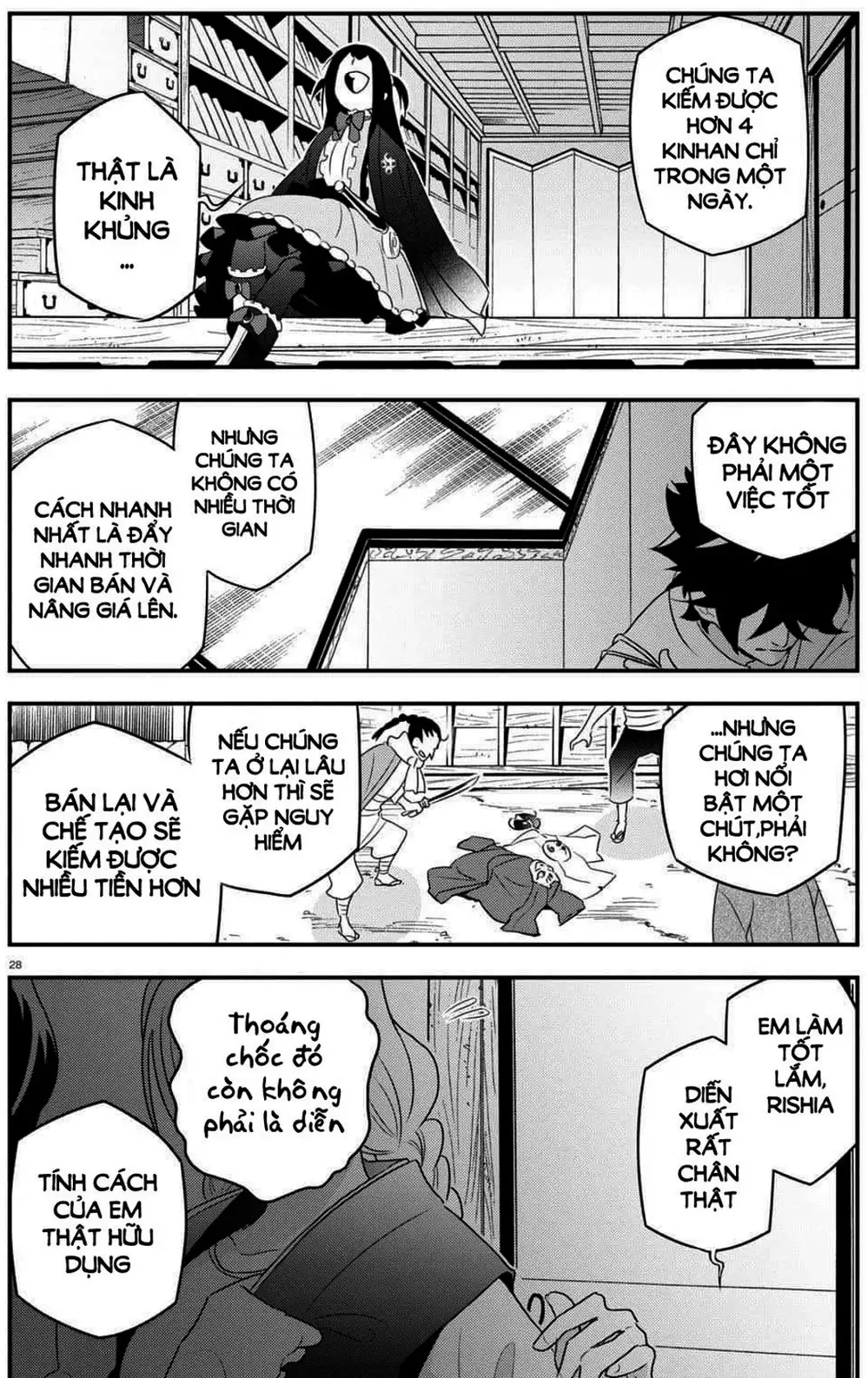 Truyện Tranh Sự Trỗi Dậy Của Anh Hùng Khiên trang 6