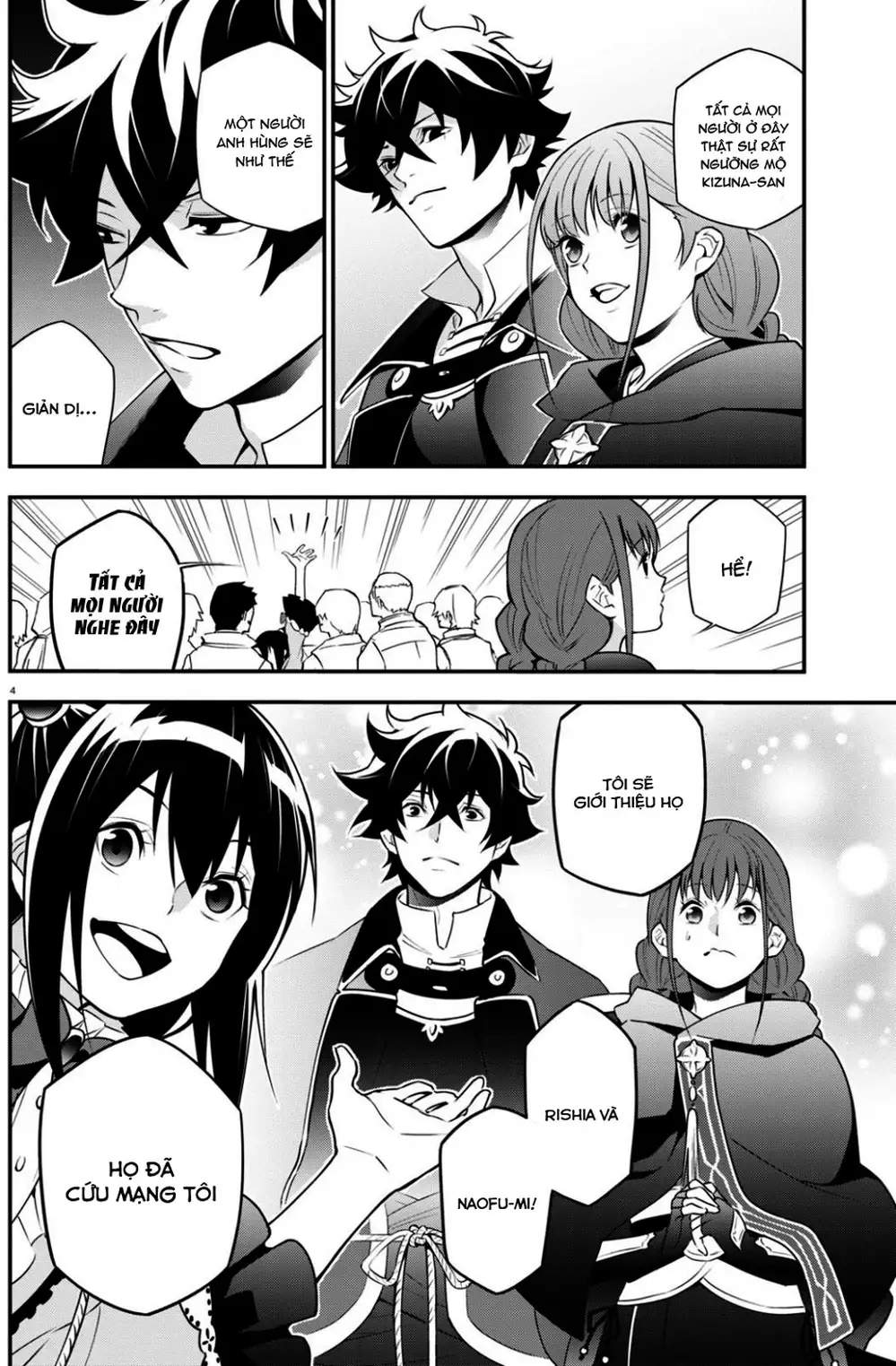 Truyện Tranh Sự Trỗi Dậy Của Anh Hùng Khiên trang 6