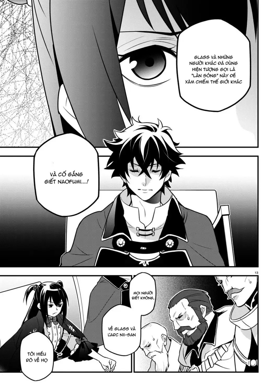 Truyện Tranh Sự Trỗi Dậy Của Anh Hùng Khiên trang 6