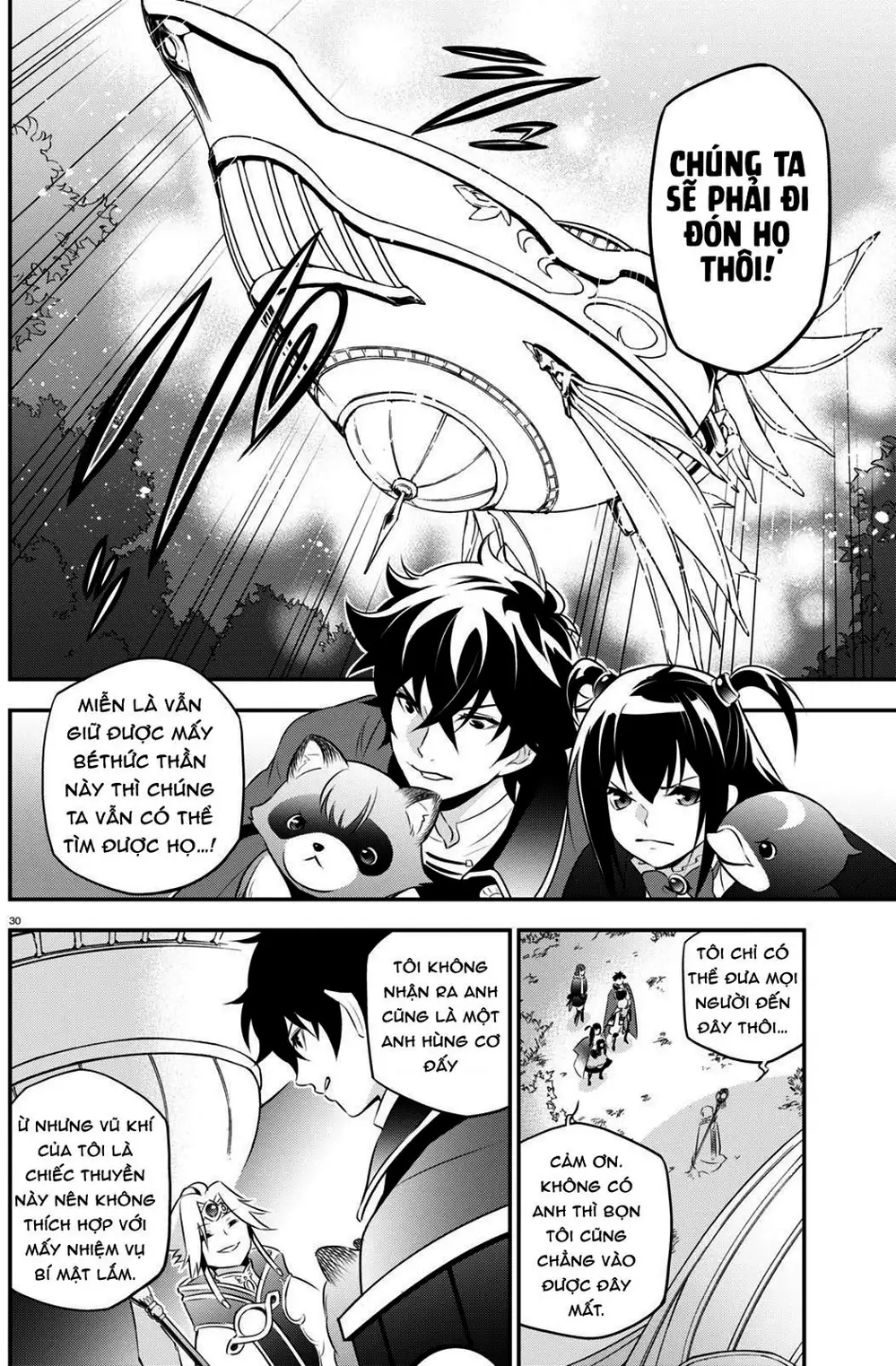 Truyện Tranh Sự Trỗi Dậy Của Anh Hùng Khiên trang 6