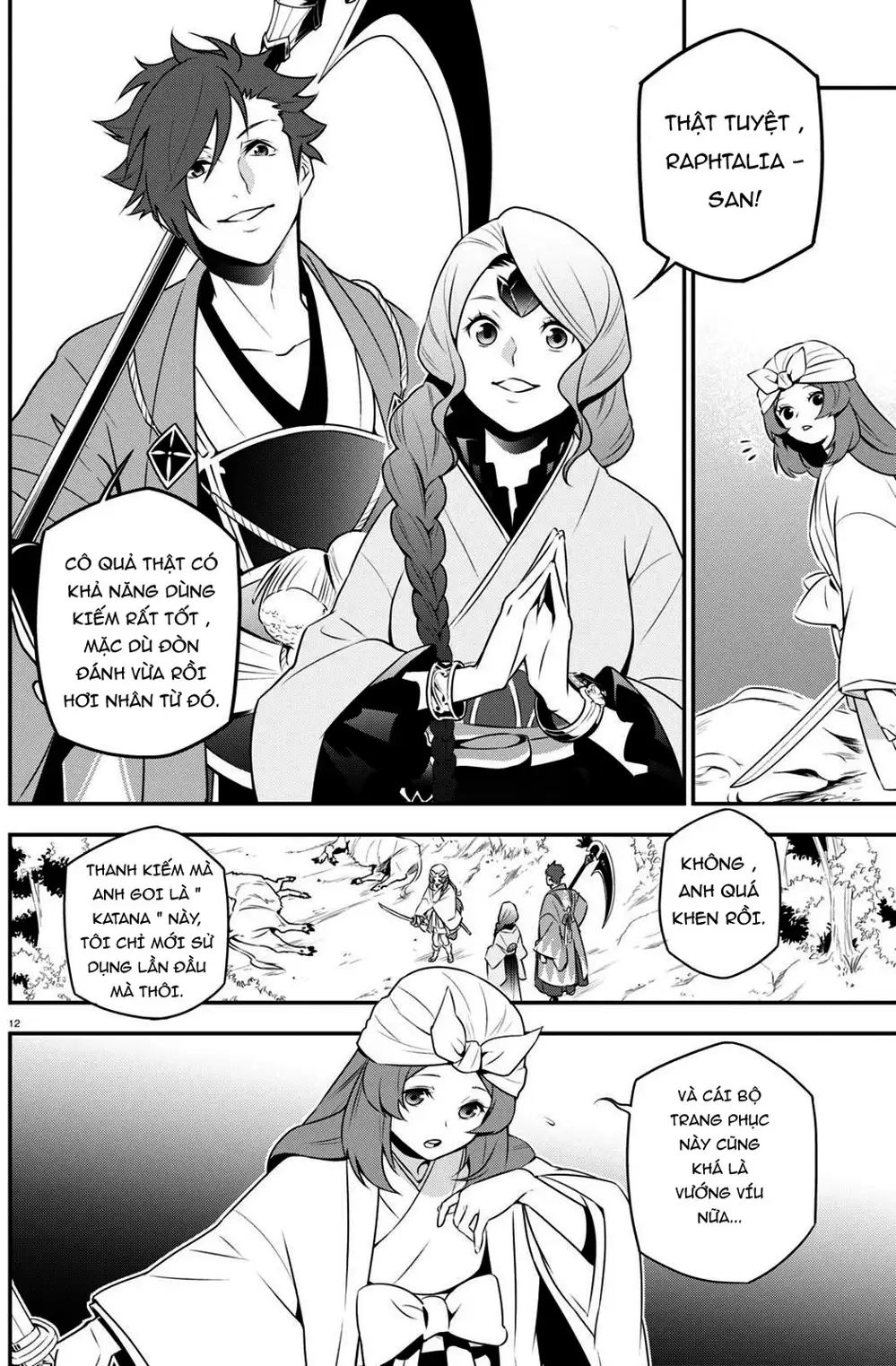 Truyện Tranh Sự Trỗi Dậy Của Anh Hùng Khiên trang 6