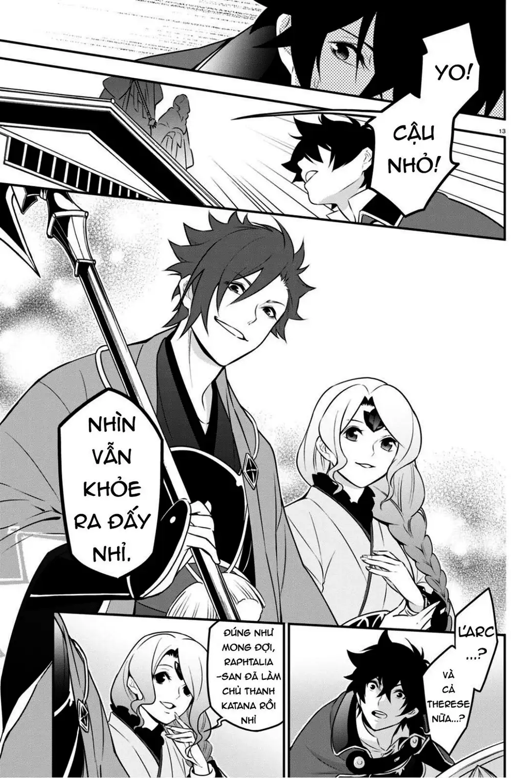 Truyện Tranh Sự Trỗi Dậy Của Anh Hùng Khiên trang 6