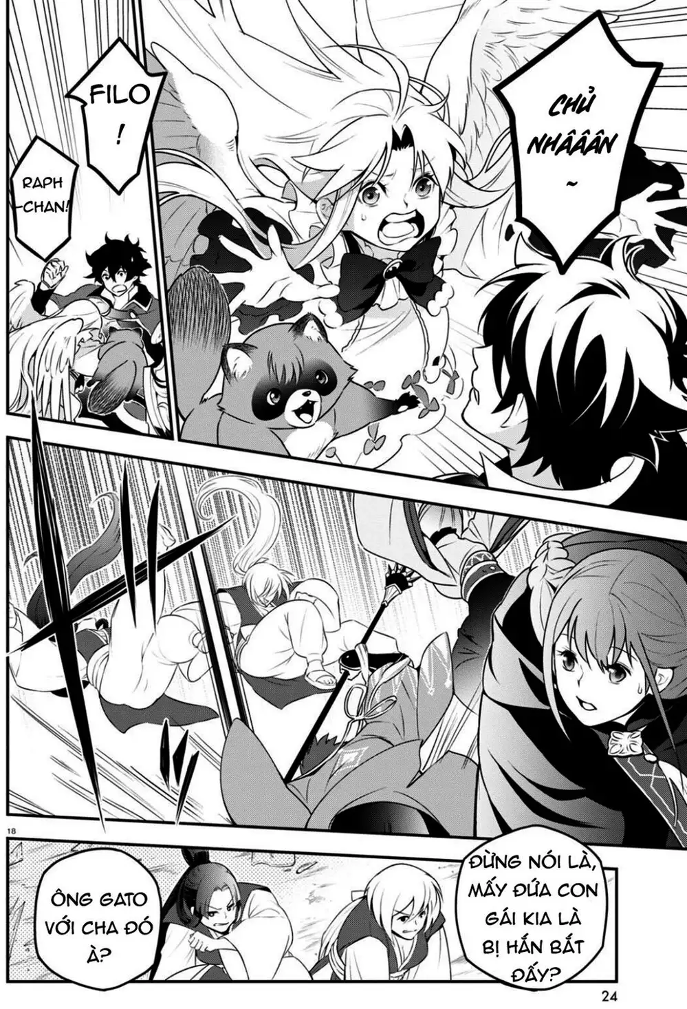 Truyện Tranh Sự Trỗi Dậy Của Anh Hùng Khiên trang 6