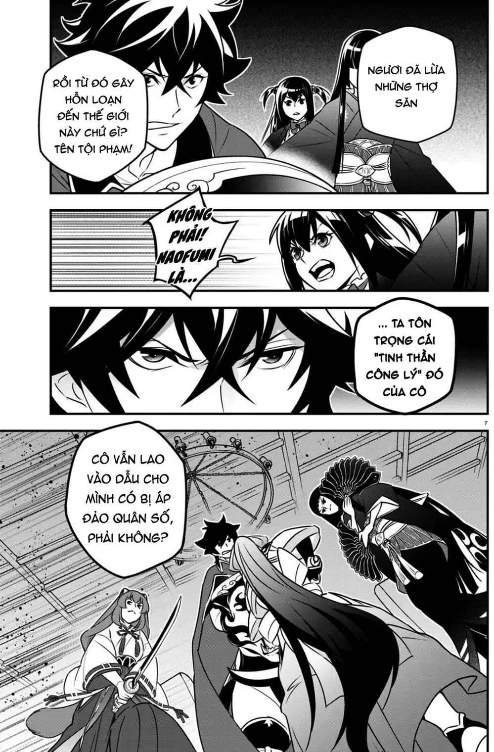 Truyện Tranh Sự Trỗi Dậy Của Anh Hùng Khiên trang 6