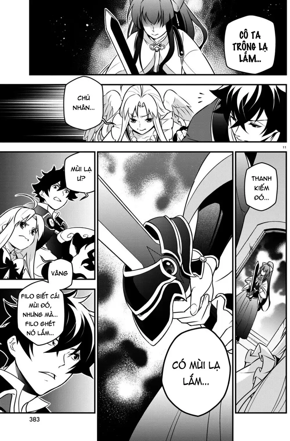 Truyện Tranh Sự Trỗi Dậy Của Anh Hùng Khiên trang 6