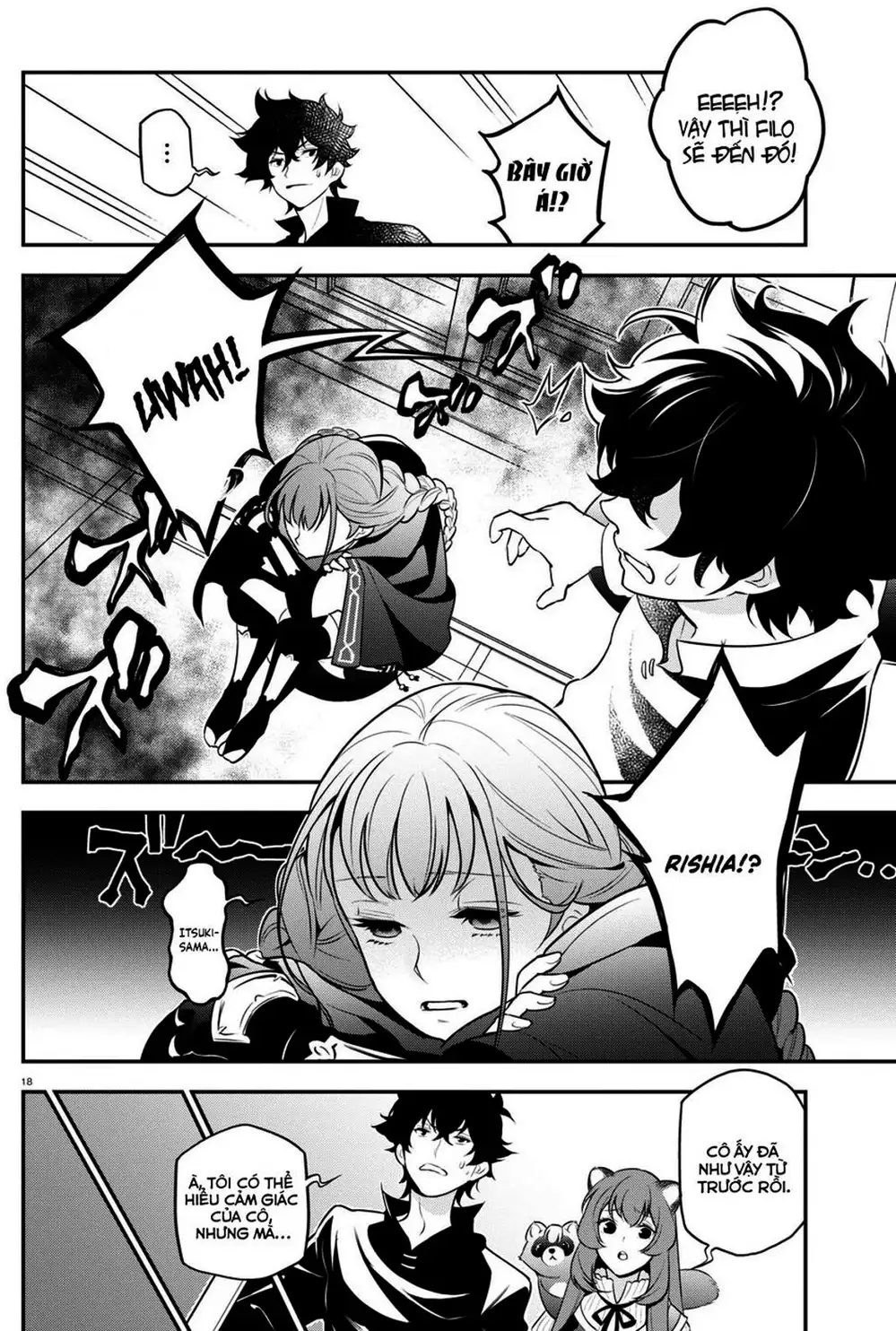 Truyện Tranh Sự Trỗi Dậy Của Anh Hùng Khiên trang 6