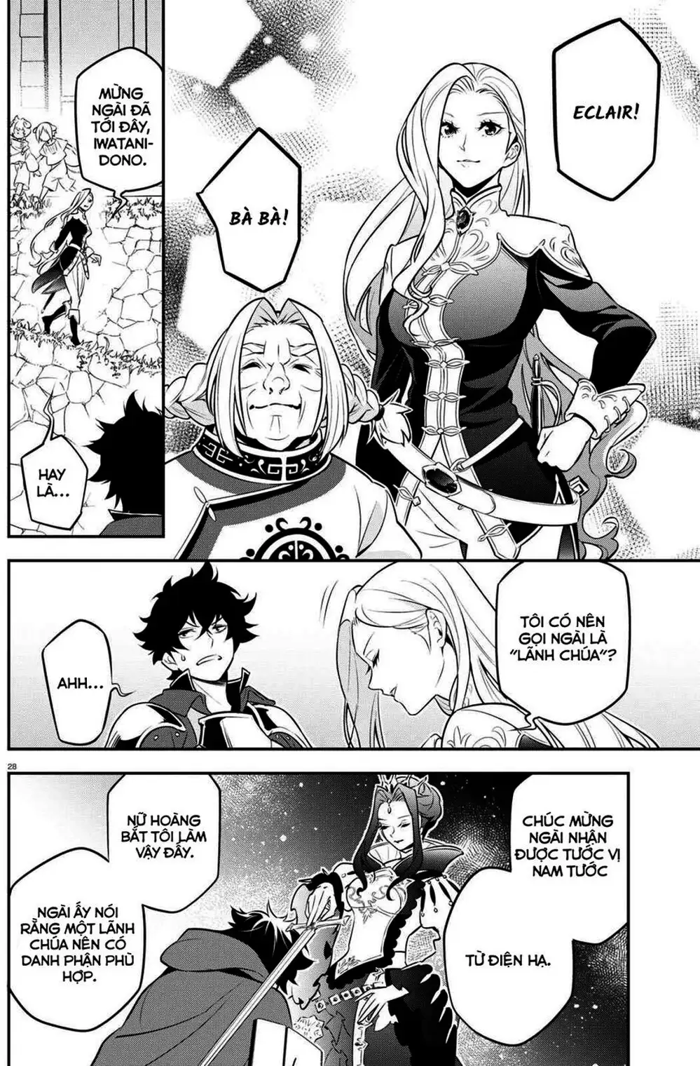 Truyện Tranh Sự Trỗi Dậy Của Anh Hùng Khiên trang 6
