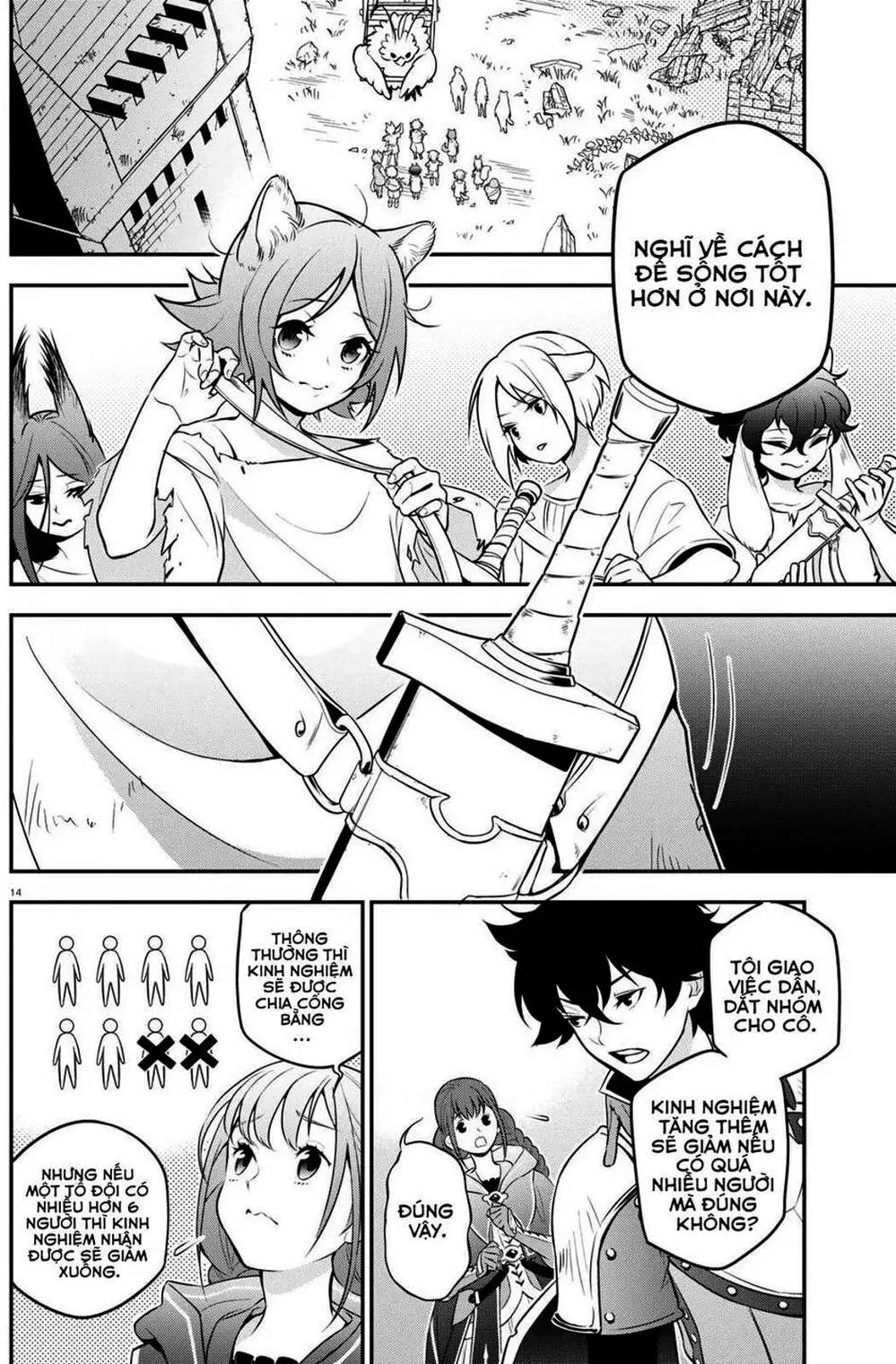 Truyện Tranh Sự Trỗi Dậy Của Anh Hùng Khiên trang 6