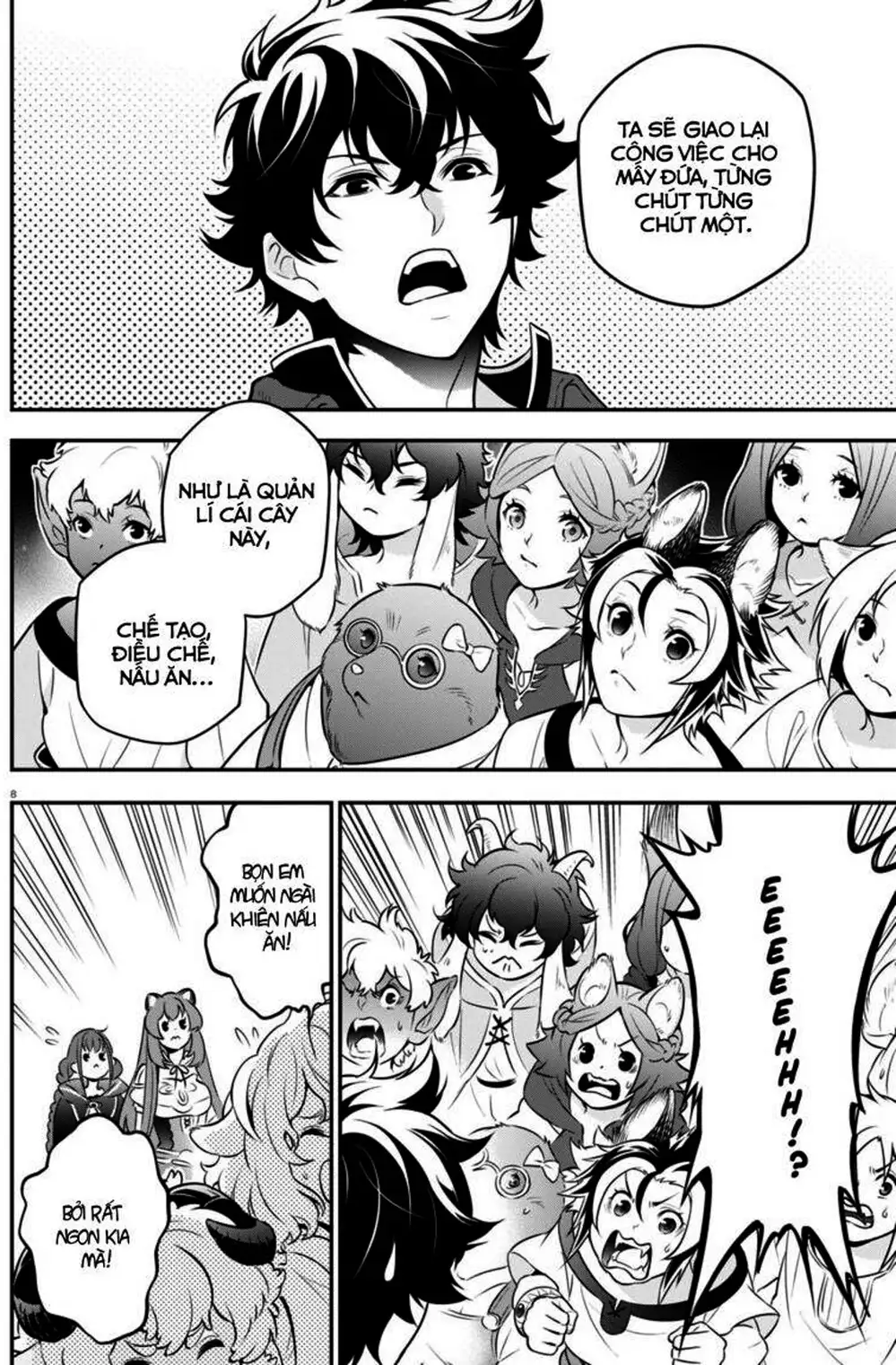 Truyện Tranh Sự Trỗi Dậy Của Anh Hùng Khiên trang 6