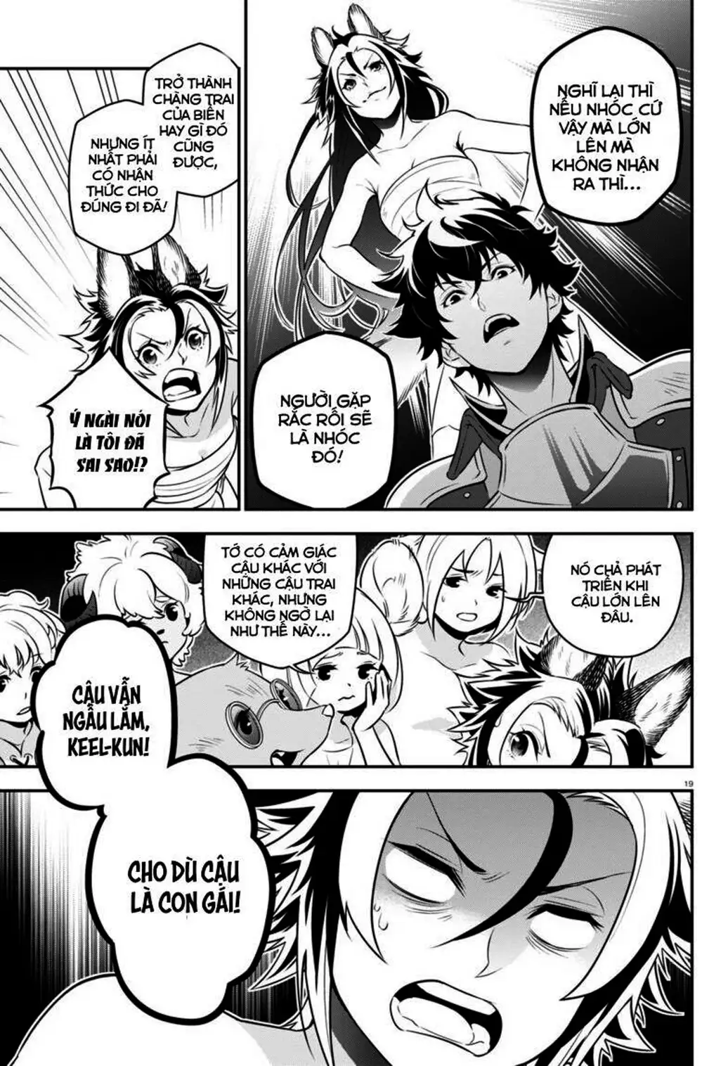 Truyện Tranh Sự Trỗi Dậy Của Anh Hùng Khiên trang 6