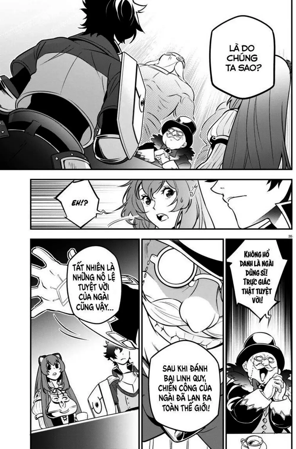 Truyện Tranh Sự Trỗi Dậy Của Anh Hùng Khiên trang 6