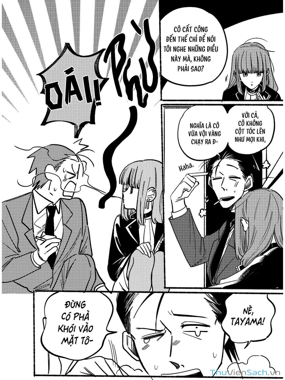 Truyện Tranh Tại Phía Sau Siêu Thị Cùng Em Hút Thuốc - Suupaa No Ura Yani Suu Hanashi trang 4