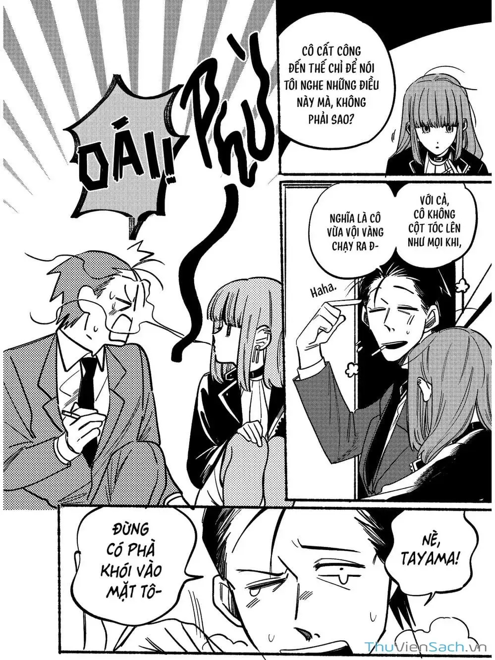 Truyện Tranh Tại Phía Sau Siêu Thị Cùng Em Hút Thuốc - Suupaa No Ura Yani Suu Hanashi trang 4