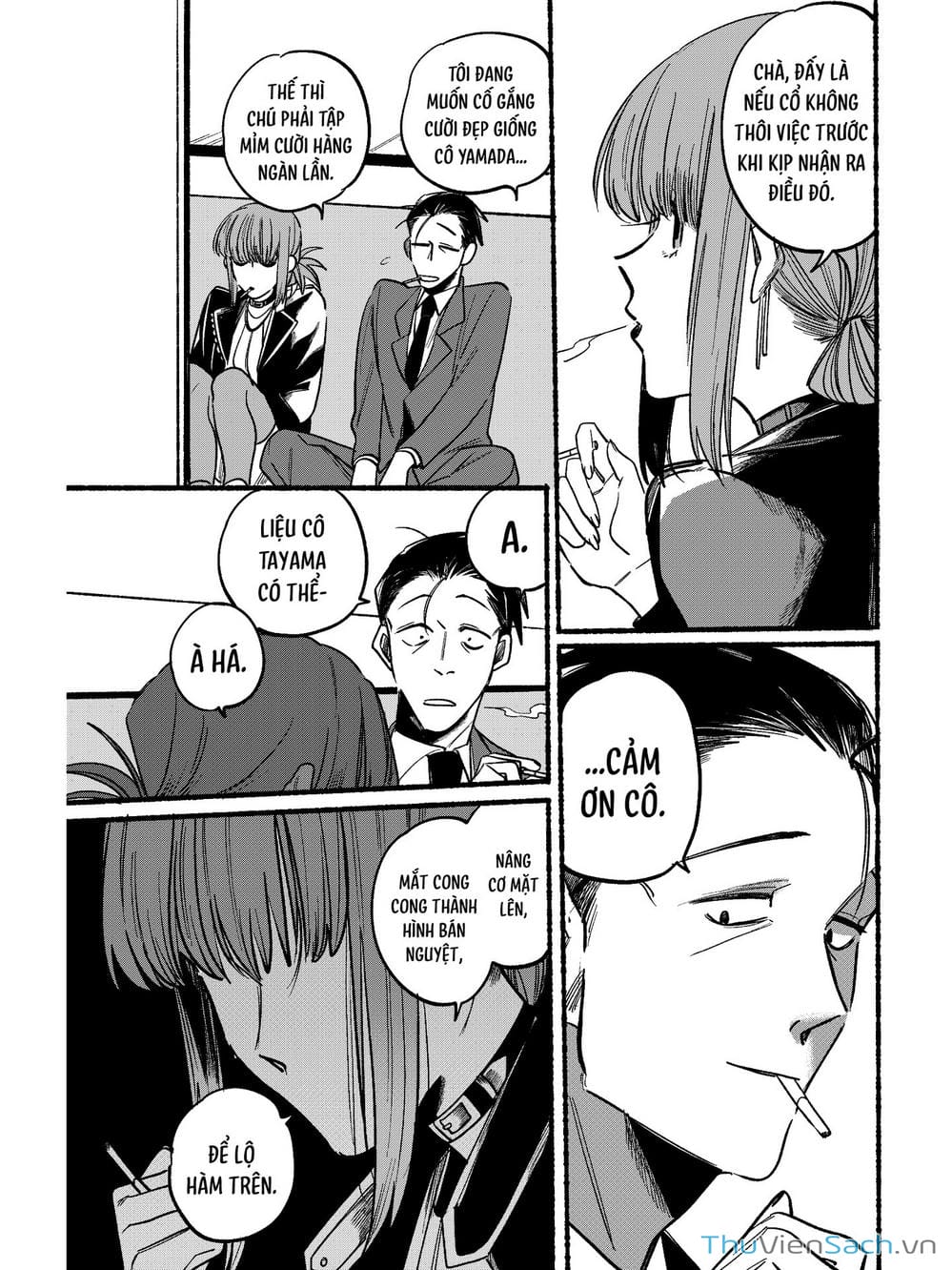 Truyện Tranh Tại Phía Sau Siêu Thị Cùng Em Hút Thuốc - Suupaa No Ura Yani Suu Hanashi trang 4