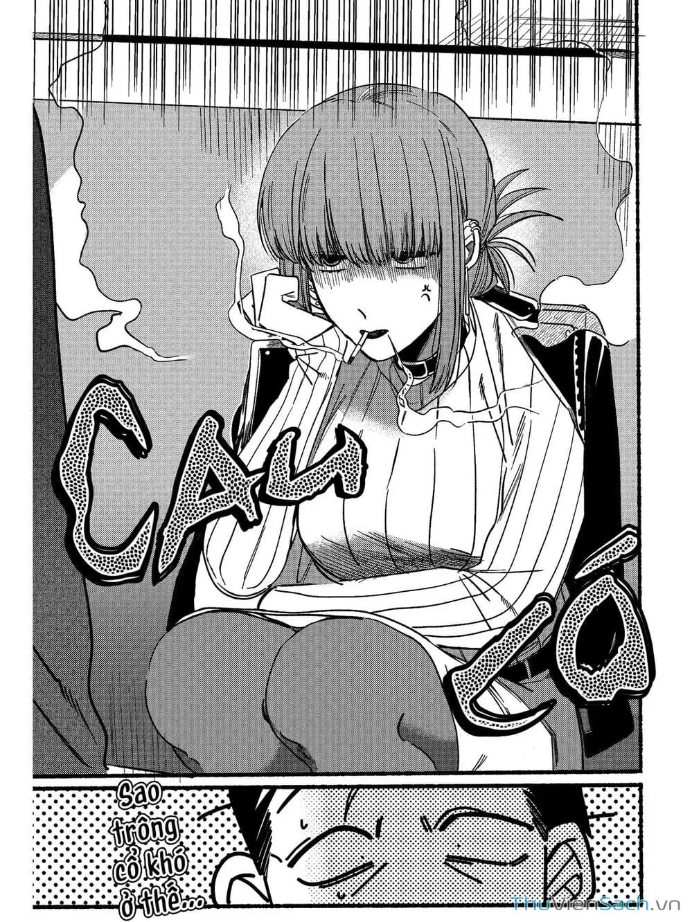 Truyện Tranh Tại Phía Sau Siêu Thị Cùng Em Hút Thuốc - Suupaa No Ura Yani Suu Hanashi trang 4