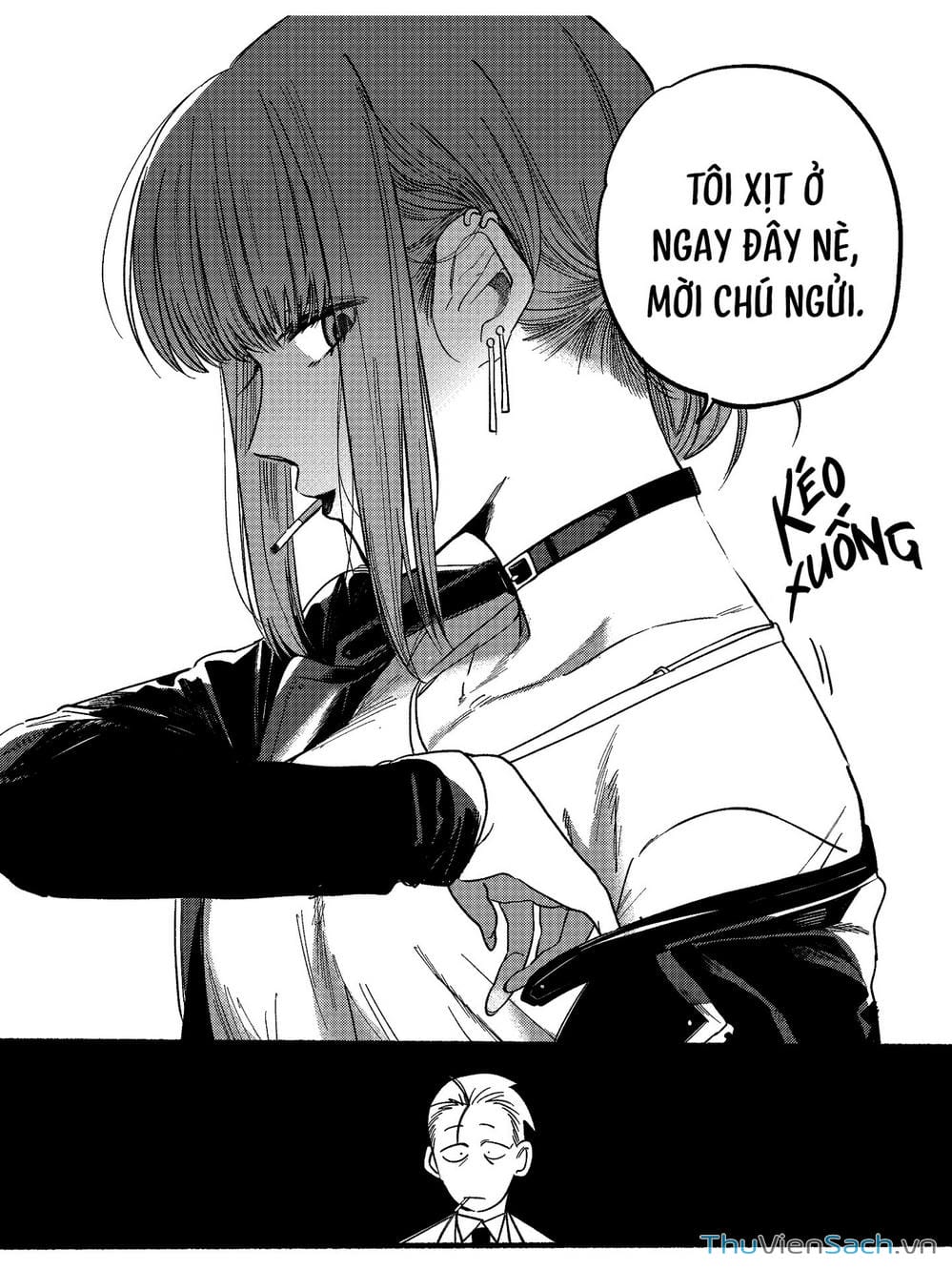 Truyện Tranh Tại Phía Sau Siêu Thị Cùng Em Hút Thuốc - Suupaa No Ura Yani Suu Hanashi trang 4