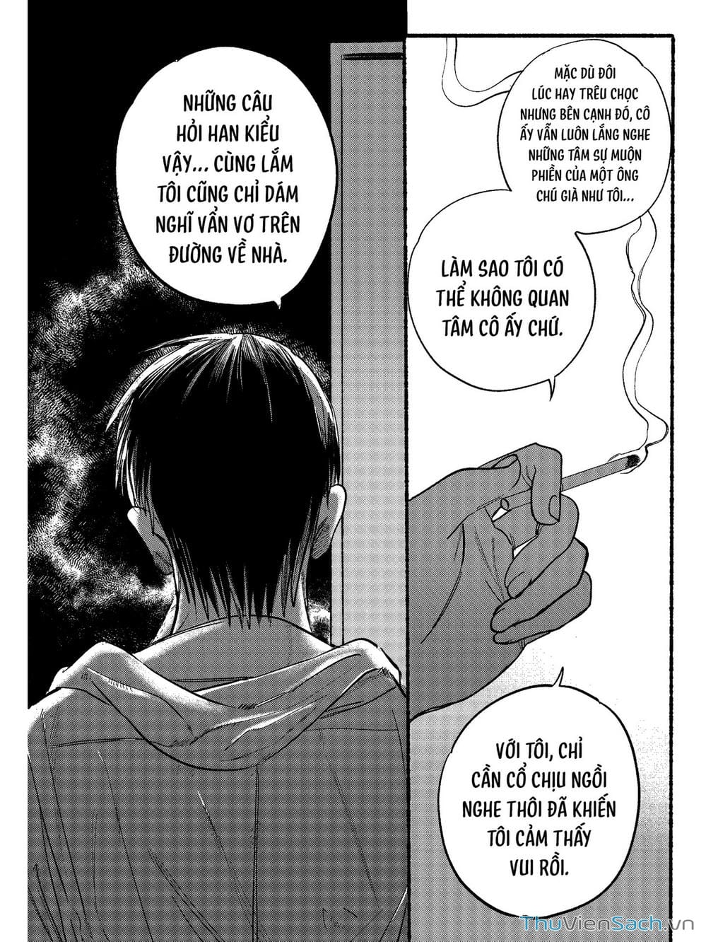 Truyện Tranh Tại Phía Sau Siêu Thị Cùng Em Hút Thuốc - Suupaa No Ura Yani Suu Hanashi trang 4