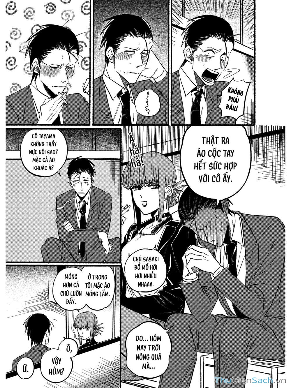 Truyện Tranh Tại Phía Sau Siêu Thị Cùng Em Hút Thuốc - Suupaa No Ura Yani Suu Hanashi trang 4