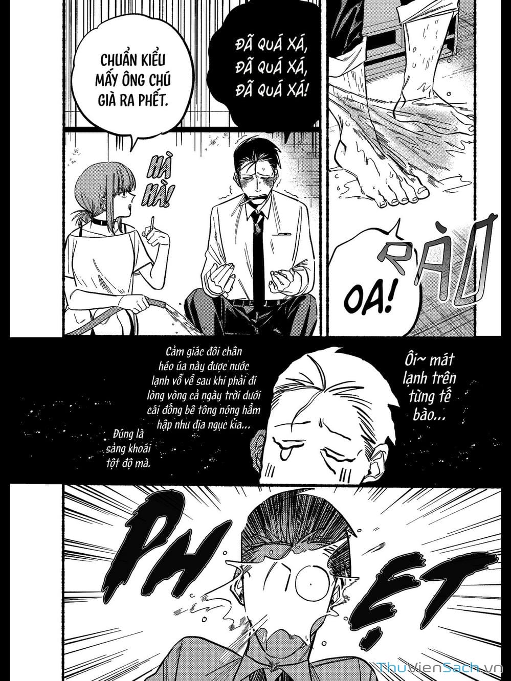 Truyện Tranh Tại Phía Sau Siêu Thị Cùng Em Hút Thuốc - Suupaa No Ura Yani Suu Hanashi trang 4