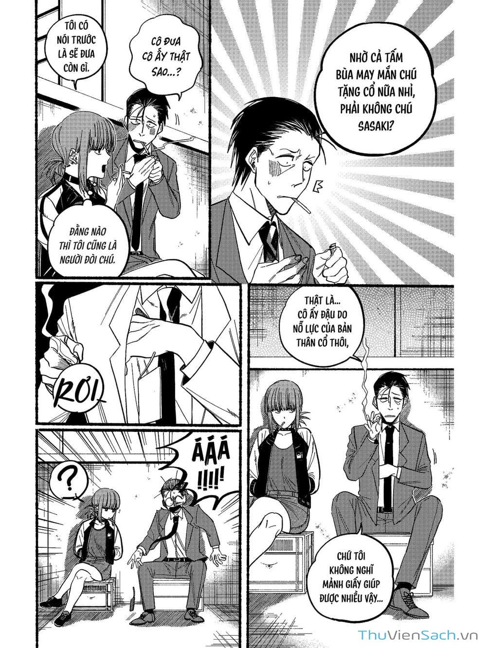 Truyện Tranh Tại Phía Sau Siêu Thị Cùng Em Hút Thuốc - Suupaa No Ura Yani Suu Hanashi trang 4