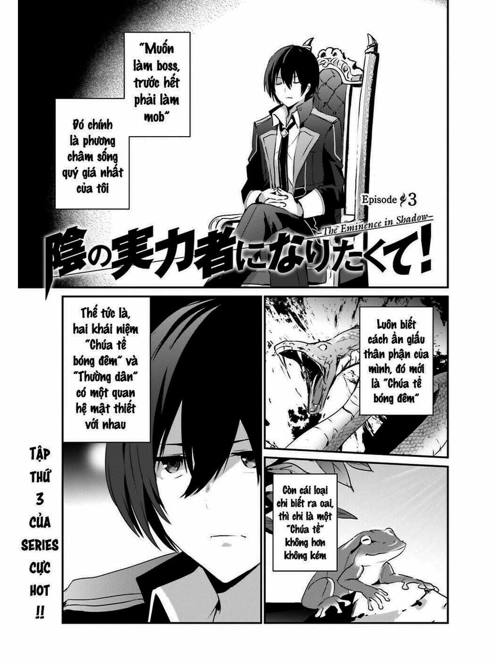 Truyện Tranh Ta Muốn Trở Thành Chúa Tể Bóng Tối! trang 5