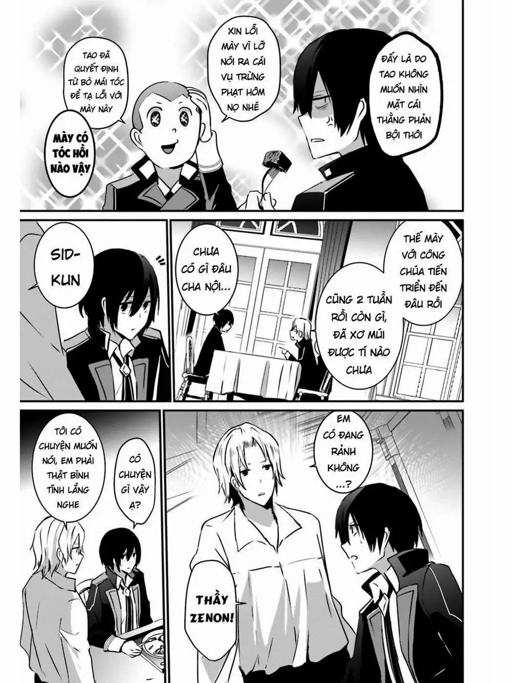 Truyện Tranh Ta Muốn Trở Thành Chúa Tể Bóng Tối! trang 5