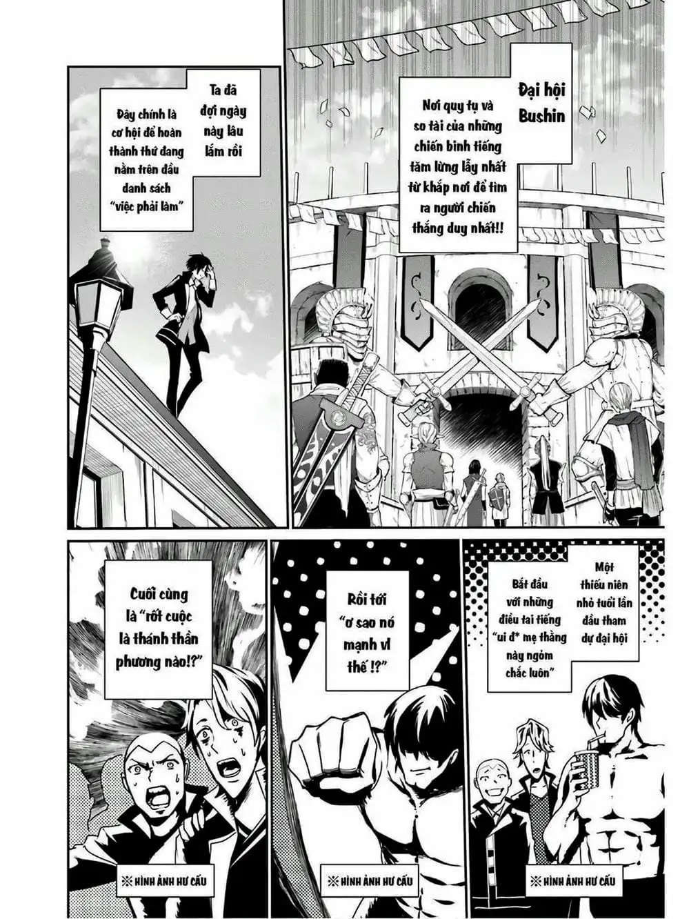 Truyện Tranh Ta Muốn Trở Thành Chúa Tể Bóng Tối! trang 5