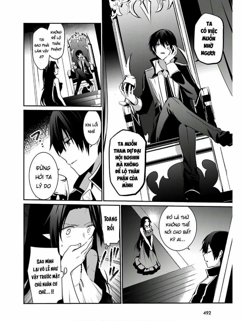 Truyện Tranh Ta Muốn Trở Thành Chúa Tể Bóng Tối! trang 5