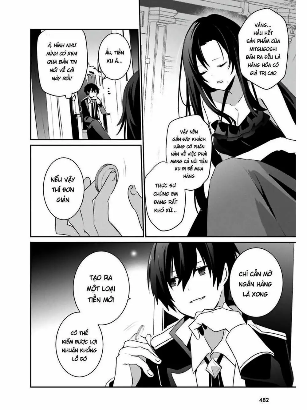 Truyện Tranh Ta Muốn Trở Thành Chúa Tể Bóng Tối! trang 5