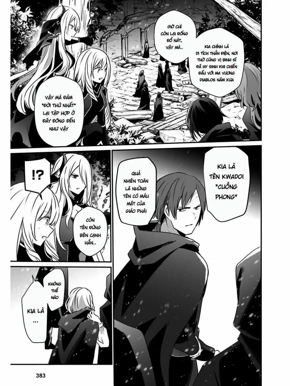 Truyện Tranh Ta Muốn Trở Thành Chúa Tể Bóng Tối! trang 5