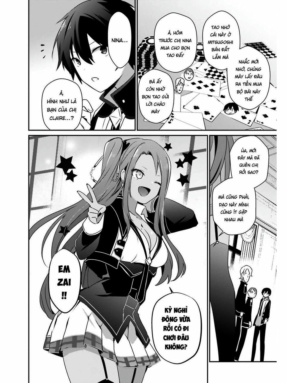 Truyện Tranh Ta Muốn Trở Thành Chúa Tể Bóng Tối! trang 5