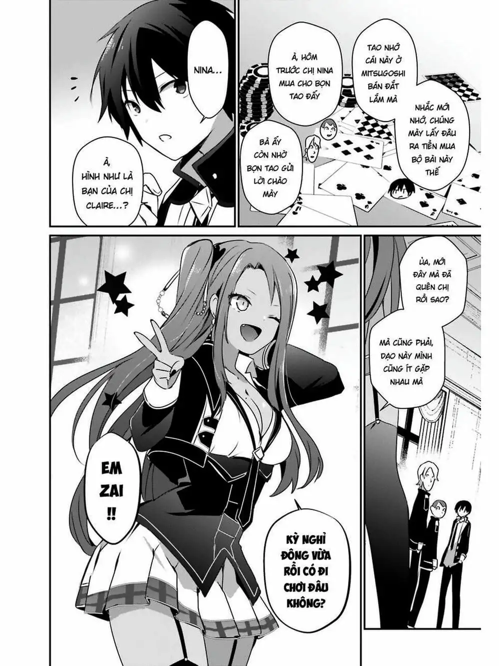 Truyện Tranh Ta Muốn Trở Thành Chúa Tể Bóng Tối! trang 5