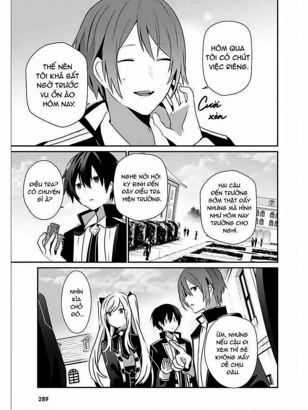 Truyện Tranh Ta Muốn Trở Thành Chúa Tể Bóng Tối! trang 5