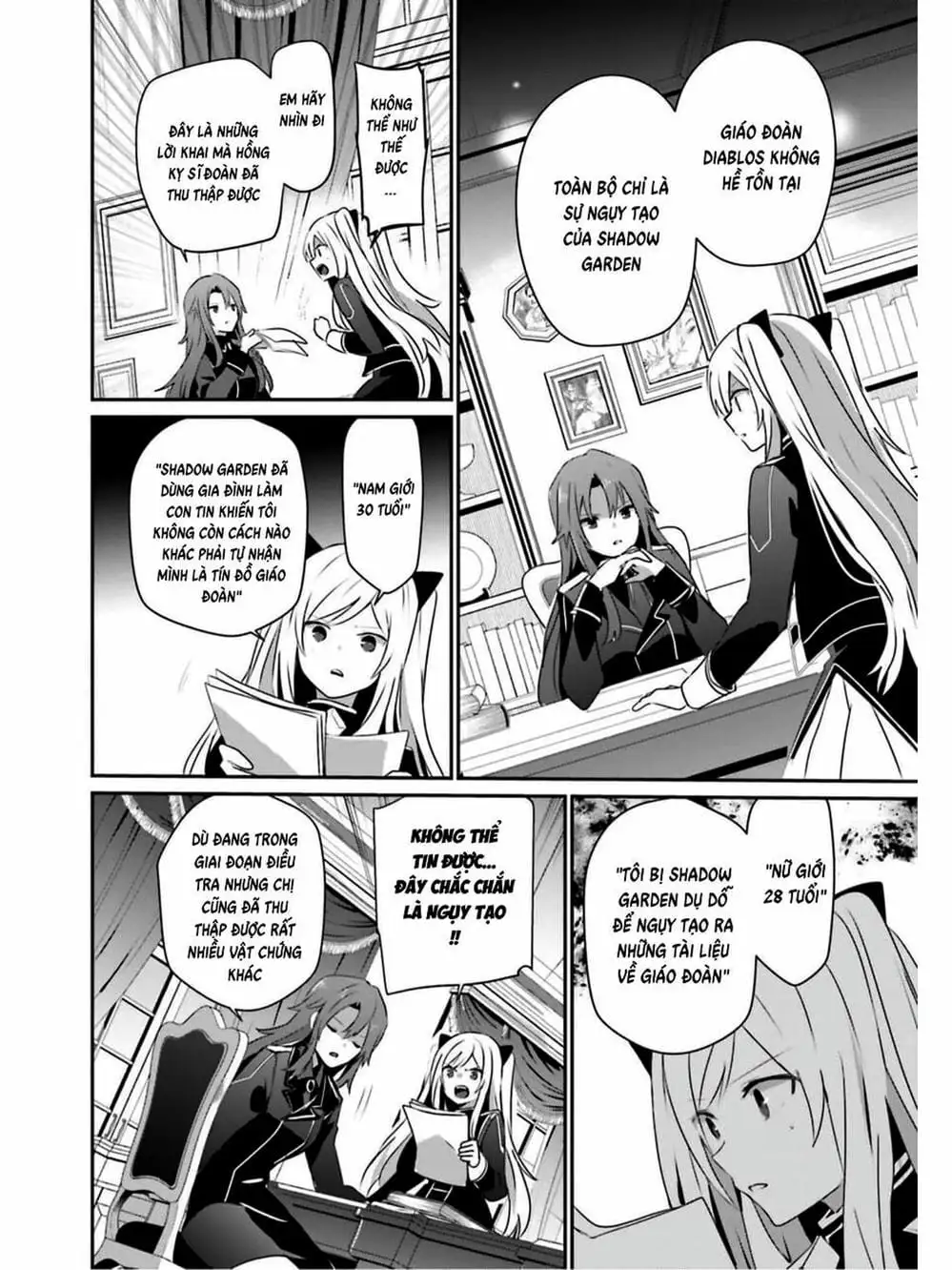 Truyện Tranh Ta Muốn Trở Thành Chúa Tể Bóng Tối! trang 5