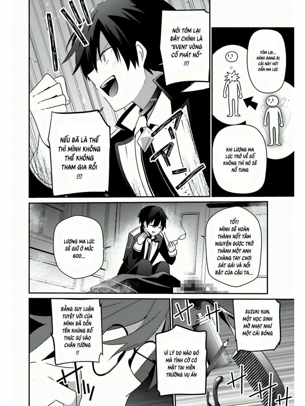 Truyện Tranh Ta Muốn Trở Thành Chúa Tể Bóng Tối! trang 5