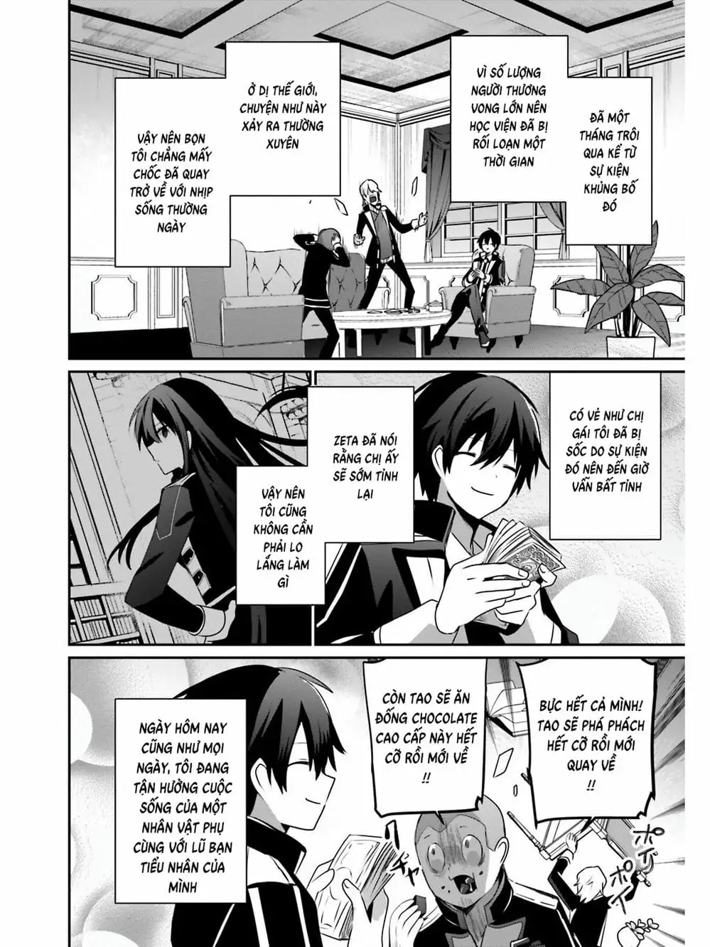 Truyện Tranh Ta Muốn Trở Thành Chúa Tể Bóng Tối! trang 5