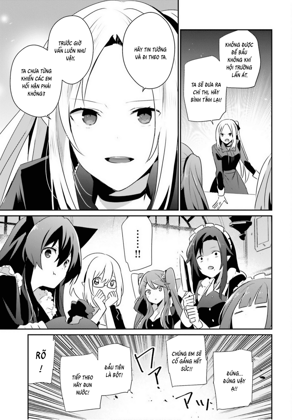 Truyện Tranh Ta Muốn Trở Thành Chúa Tể Bóng Tối! trang 5