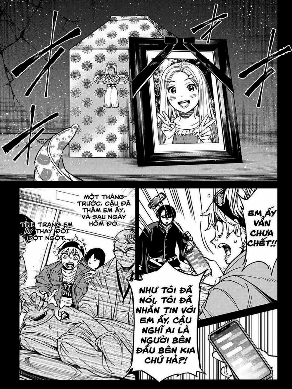 Truyện Tranh Tài Khoản Ma Quái - Shikabanegari trang 8